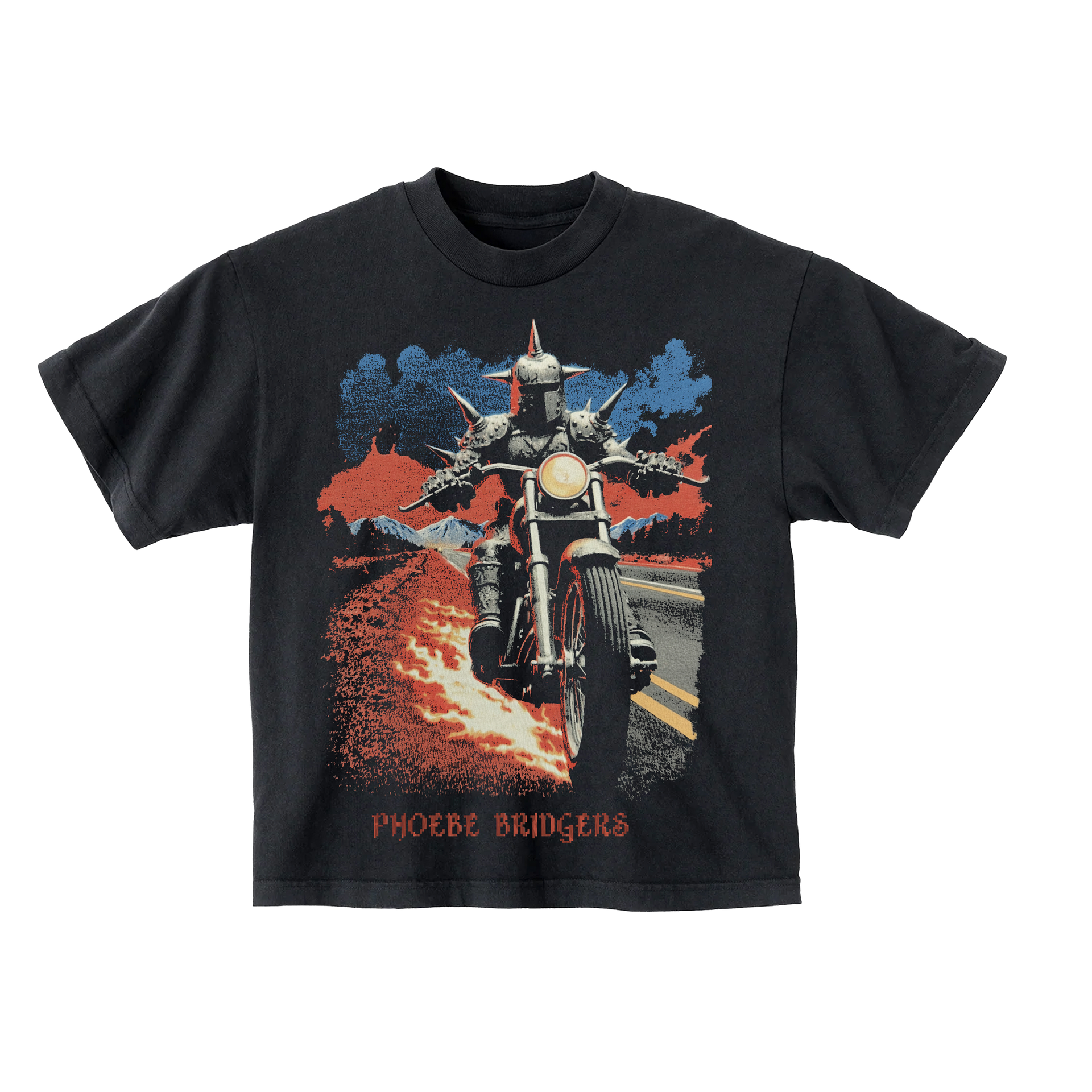 Phoebe Bridgers - Lost Boys Knight Tee – Phoebe Bridgers Merch