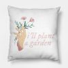 Ill Plant A Garden 2 Garden Song Phoebe Bridgers Throw Pillow Official Phoebe Bridgers Merch