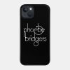 Phoebe Bridgers Typographic Fan Art Design Phone Case Official Phoebe Bridgers Merch