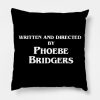 Phoebe Bridgers Throw Pillow Official Phoebe Bridgers Merch