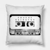 Phoebe Bridgers Cassette Tape Throw Pillow Official Phoebe Bridgers Merch