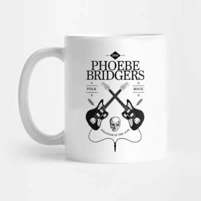 Phoebe Bridgers Guitar Logo Mug Official Cow Anime Merch