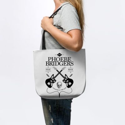 Phoebe Bridgers Guitar Logo Tote Official Phoebe Bridgers Merch