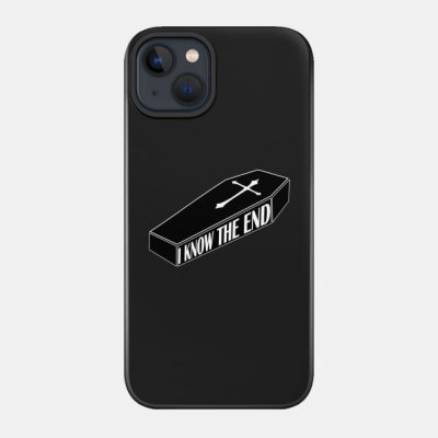 I Know The End Phoebe Bridgers Coffin Design Phone Case Official Phoebe Bridgers Merch