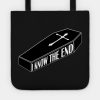 I Know The End Phoebe Bridgers Coffin Design Tote Official Phoebe Bridgers Merch