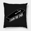 I Know The End Phoebe Bridgers Coffin Design Throw Pillow Official Phoebe Bridgers Merch