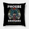 Phoebe Bridgers Killer Original Fanart Design Throw Pillow Official Phoebe Bridgers Merch