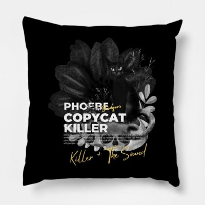 Phoebe Bridgers Copycat Killer Fanart Style Throw Pillow Official Phoebe Bridgers Merch