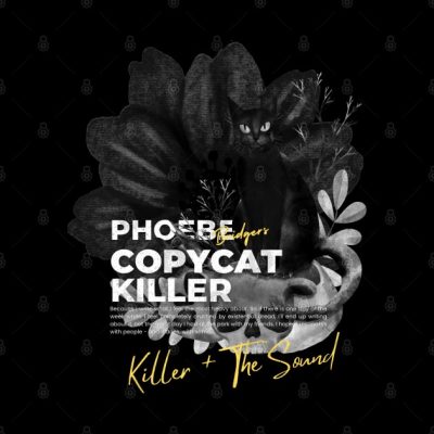 Phoebe Bridgers Copycat Killer Fanart Style Throw Pillow Official Phoebe Bridgers Merch