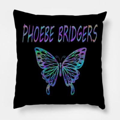 Phoebe Bridgers Throw Pillow Official Phoebe Bridgers Merch