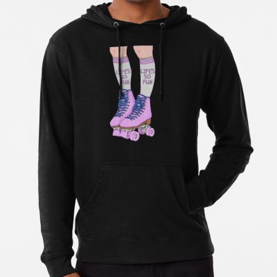 Lifes So Fun Lifes So Fun  Muna  Phoebe Bridgers  Silk Chiffon  Rollerblades2 Hoodie Official Phoebe Bridgers Merch