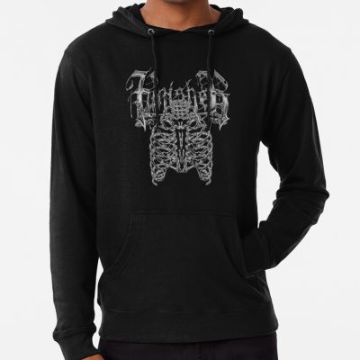 Punisher Phoebe Bridgers Metal Logo Black Skeleton Version Hoodie Official Cow Anime Merch