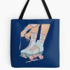 Life’S So Fun, Life’S So Fun - Muna - Phoebe Bridgers - Silk Chiffon - Rollerblades Tote Bag Official Cow Anime Merch