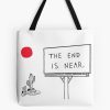 Phoebe Bridgers The End Is Near Billboard (Version 1) Tote Bag Official Cow Anime Merch