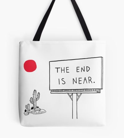 Phoebe Bridgers The End Is Near Billboard (Version 1) Tote Bag Official Cow Anime Merch