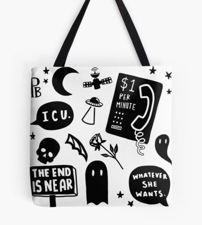 Phoebe Bridgers Punisher Tote Bag Official Cow Anime Merch