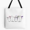 Little Gay Ghost Family Tote Bag Official Cow Anime Merch