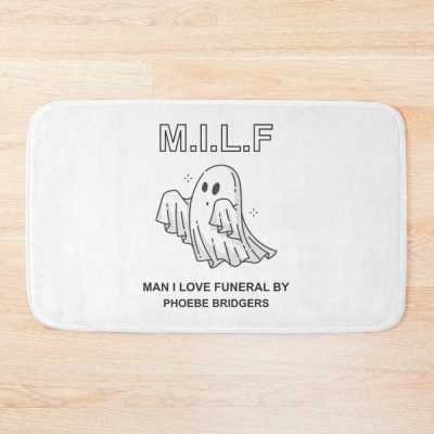 Man I Love Funeral By Phoebes Bridgers (21) Bath Mat Official Cow Anime Merch