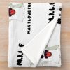 Man I Love Funeral (M.I.L.F) By Phoebes Bridgers Halloween Throw Blanket Official Cow Anime Merch