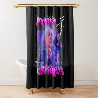 Phoebe Bridgers - Phoebe Bridgers Lover Shower Curtain Official Cow Anime Merch